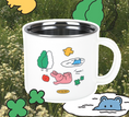Load image into Gallery viewer, DAILYLIKE My Buddy Stainless Steel Mug Cup 300ml – 2pc Set
