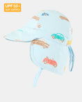 Load image into Gallery viewer, Toshi Flap Cap Down Under /Fast Lane Sky
