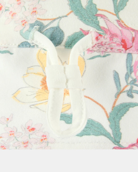 Toshi  Flap Cap Down Under -Waratah Dawn
