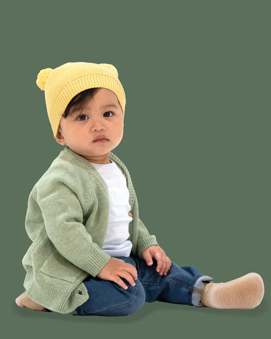 Toshi Beanie Snowy banana