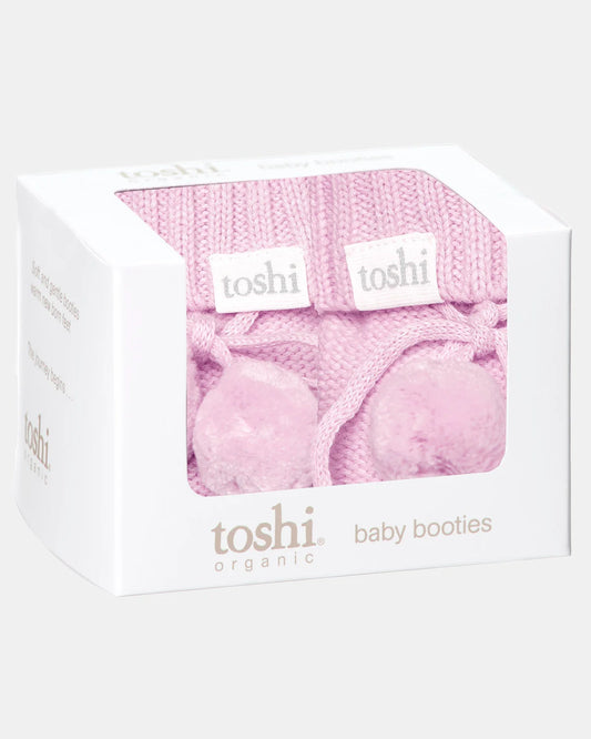 Toshi baby booties marley Lavender