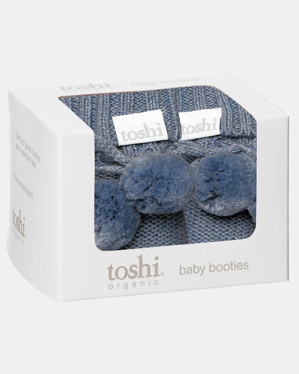 Toshi baby booties marley moonlight