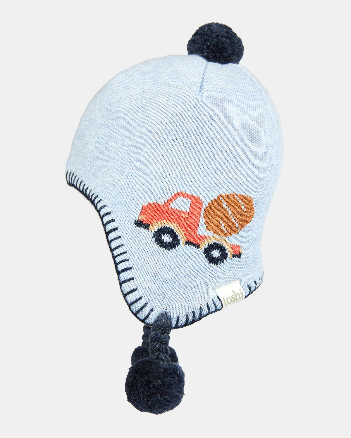 Toshi earmuff storytime Mr Cement
