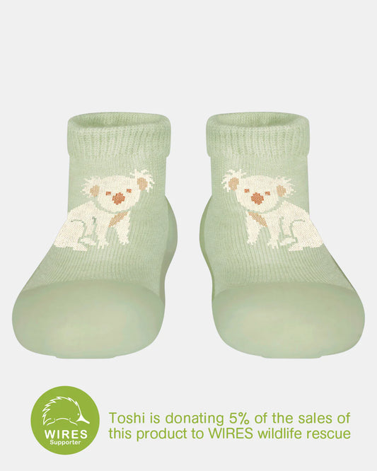 Toshi sock shoes koala