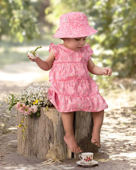 Toshi  Sunhat Acacia -Scarlet