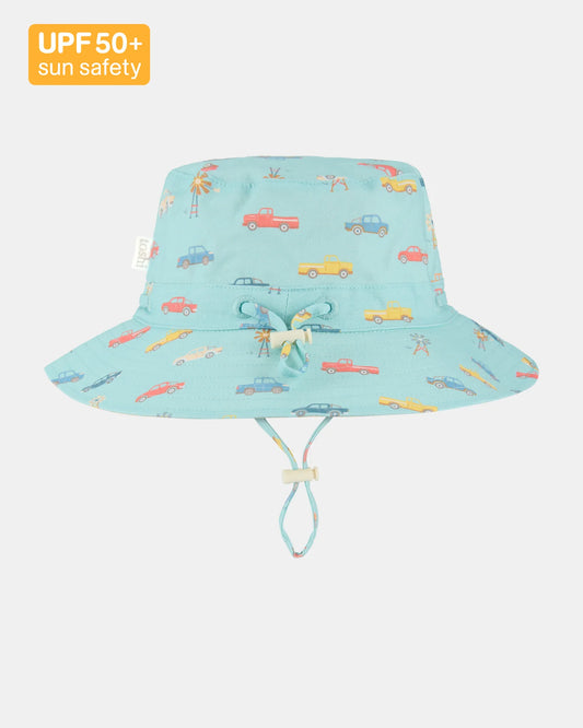 Toshi  Sunhat Ryder Utes Teal