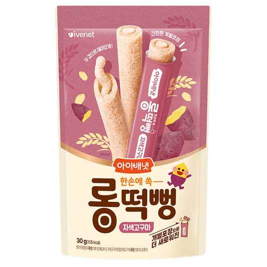 Ivenet Long Rice Roll(Sweet Purple Potato)