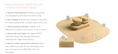 Load image into Gallery viewer, Hegen Mealtime Starter Kit with Foldable Placemat Taupe
