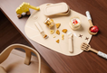Load image into Gallery viewer, Hegen Mealtime Starter Kit with Foldable Placemat Taupe
