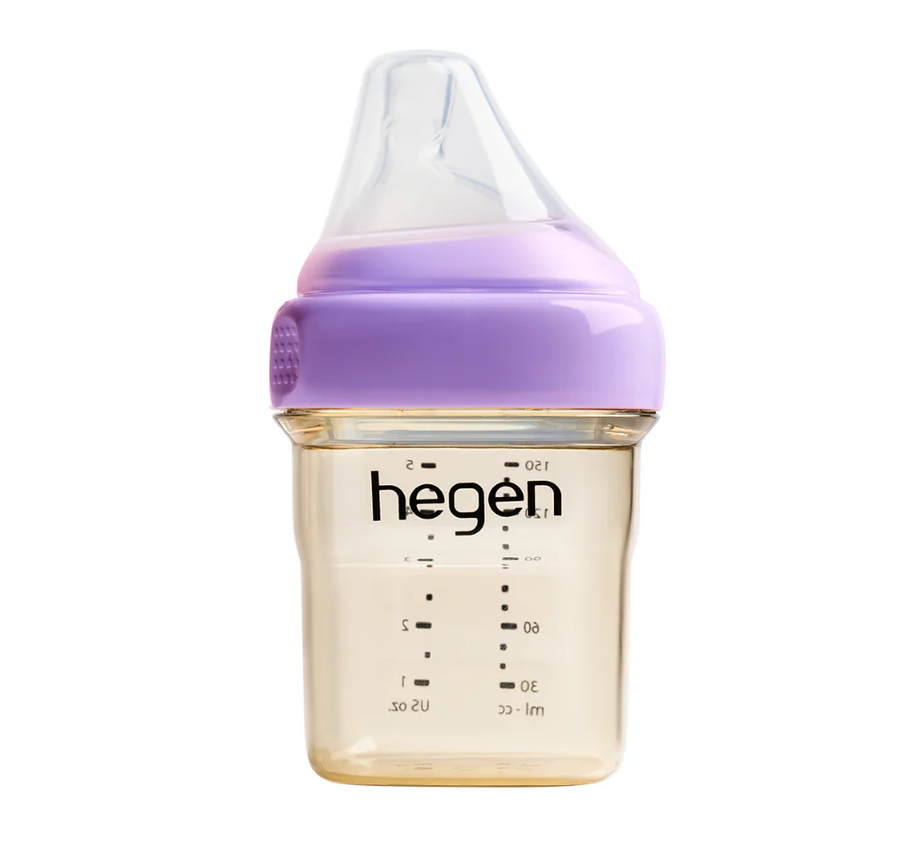 Hegen PCTO™ 150ml Feeding Bottle PPSU PURPLE with Slow Flow Teat (1 to 3 months)