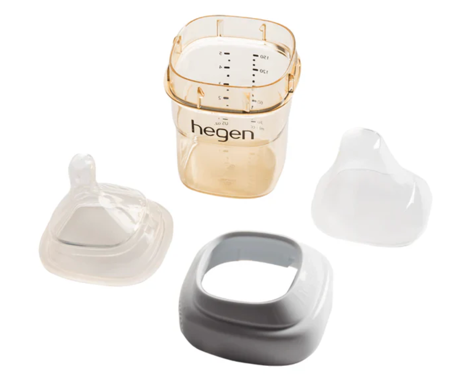 Hegen PCTO™ 150ml Feeding Bottle PPSU PINK with Slow Flow Teat (1 to 3 months)