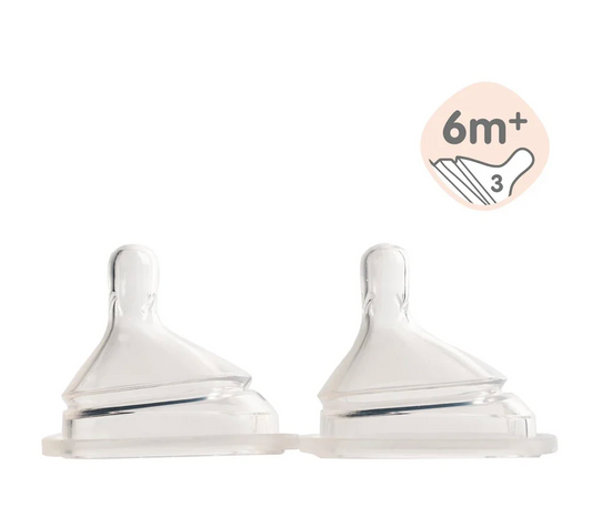 Hegen PCTO™ 330ml Feeding Bottle PPSU, 2-Pack PURPLE with 2x Fast Flow Teats (6 months and beyond)