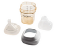 Load image into Gallery viewer, Hegen PCTO™ 330ml Feeding Bottle PPSU, 2-Pack PURPLE with 2x Fast Flow Teats (6 months and beyond)
