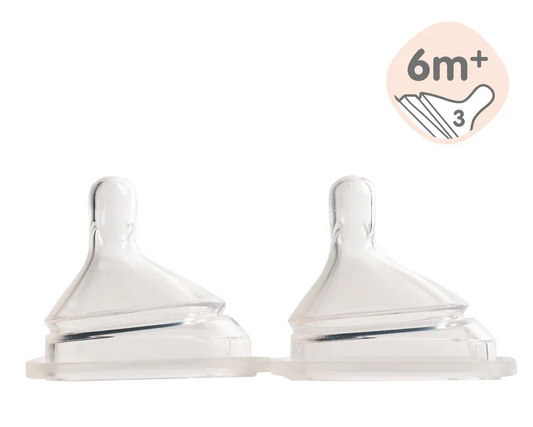 Hegen PCTO™ 330ml Feeding Bottle PPSU, 2-Pack PINK with 2x Fast Flow Teats (6 months and beyond)