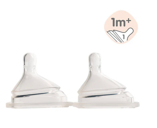 Hegen PCTO™ 150ml Feeding Bottle PPSU 2-Pack BLUE with 2x Slow Flow Teats (1 to 3 months)
