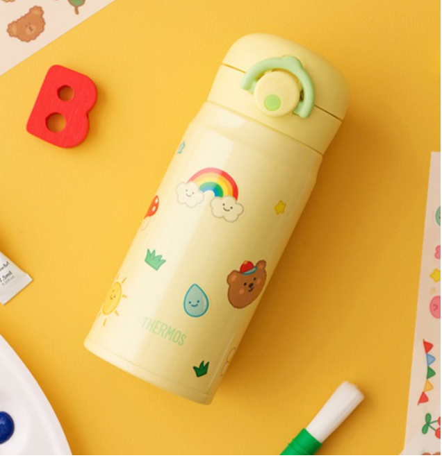 Thermos My Design Bottle JNR-351K Yellow /GREEN 350ml