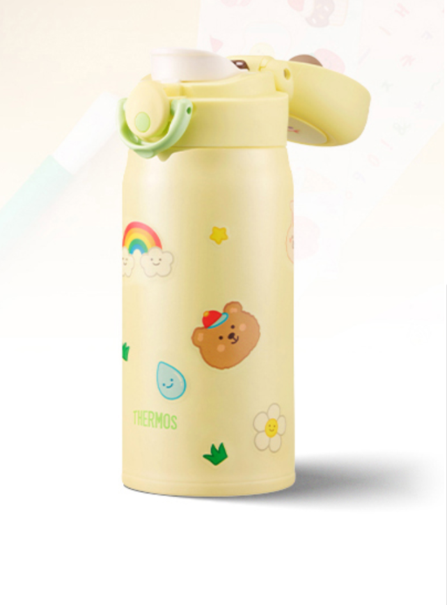 Thermos My Design Bottle JNR-351K Yellow /GREEN 350ml