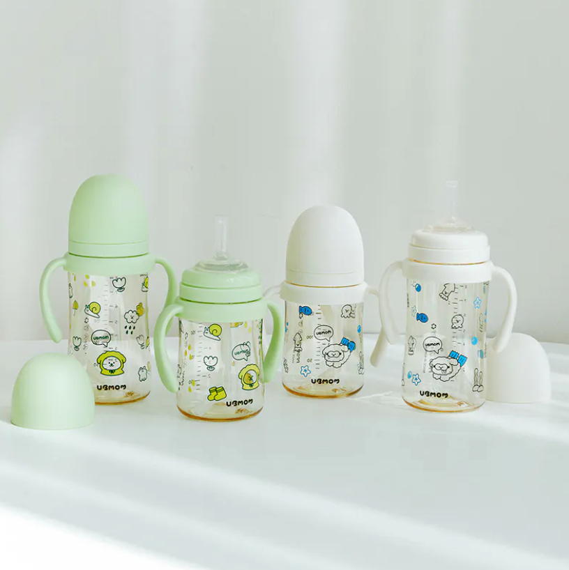 UBMOM Special Edition PPSU Straw Cup - Summer Playtime with Mong -200ml