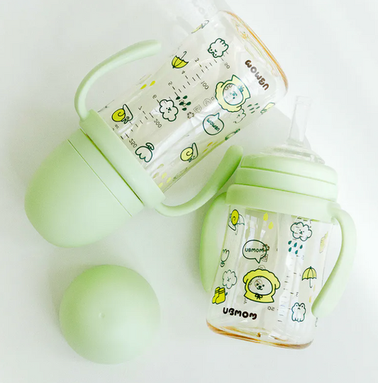 UBMOM Special Edition PPSU Straw Cup - Summer Playtime with Mong -200ml