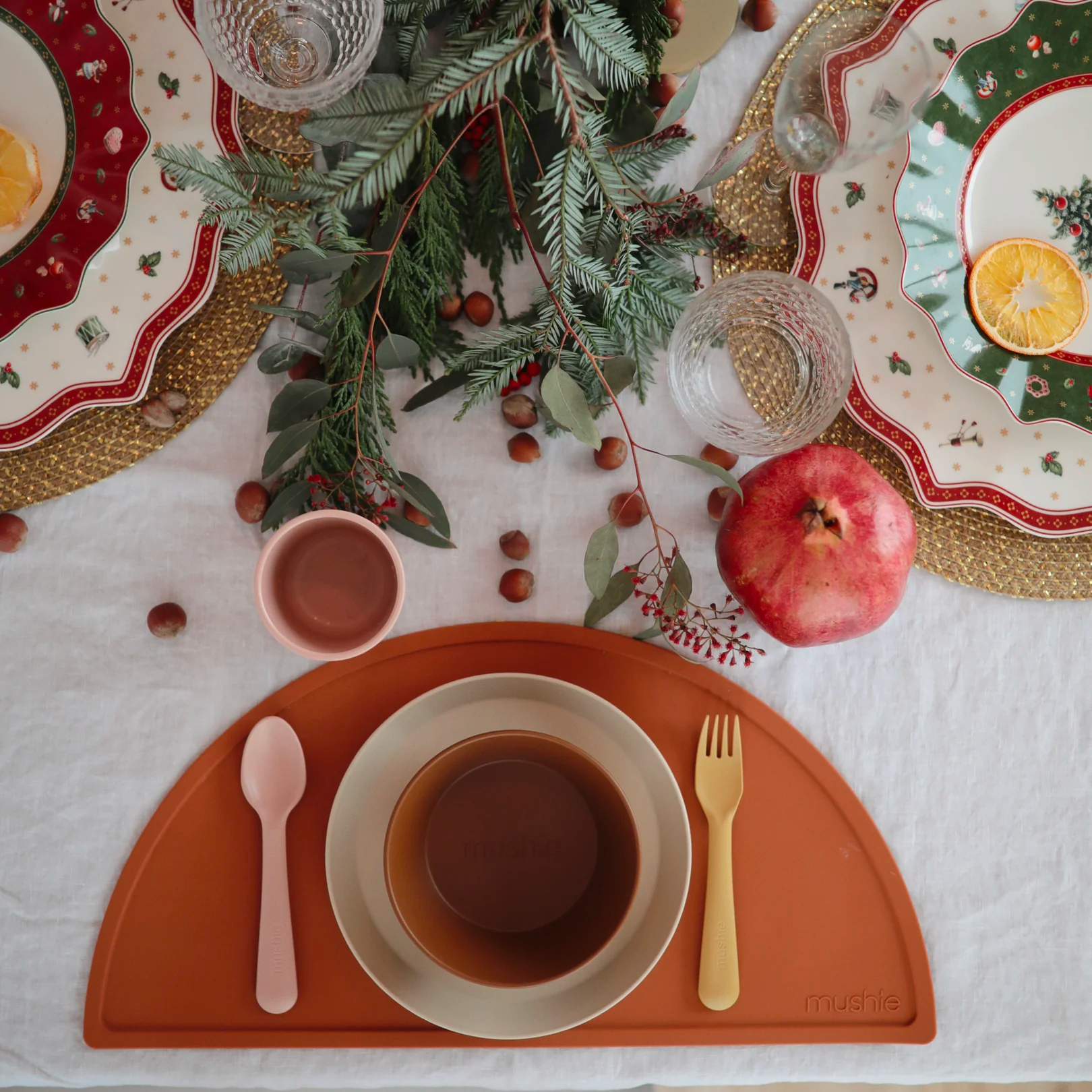 MUSHIE Dinnerware Fork and Spoon Set