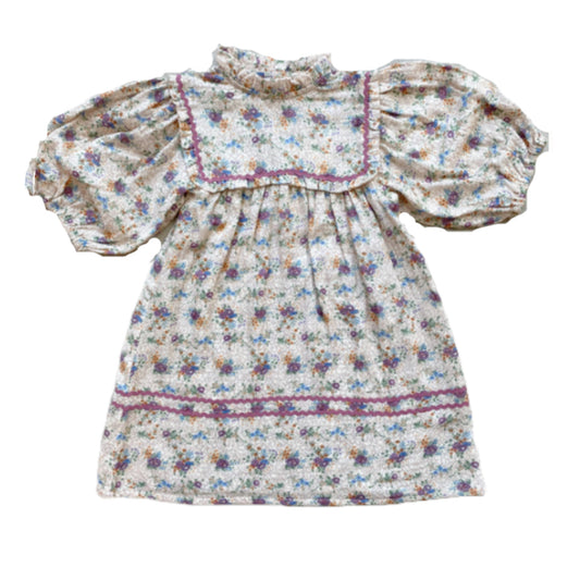 Bebe Organic Laura dress 3/4 sleeve 2Y