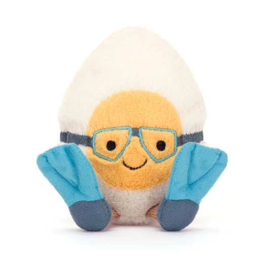 Jellycat amuseables nboiled egg scuba 14cm
