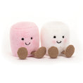 Load image into Gallery viewer, Jellycat Amuseable Pink and White Marshmallows
