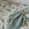 Load image into Gallery viewer, Baby Muslin Swaddle Blanket Bamboo Cotton Green Leafs
