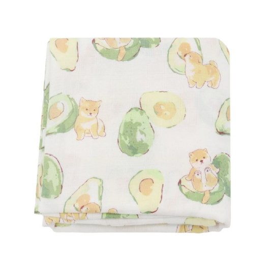 Baby Muslin Swaddle Blanket Bamboo Cotton