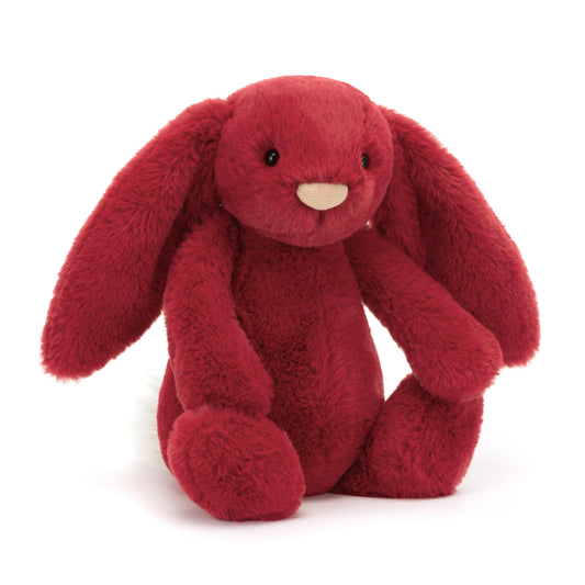 JELLYCAT Bashful Luxe Bunny Scarlett Original (Med)