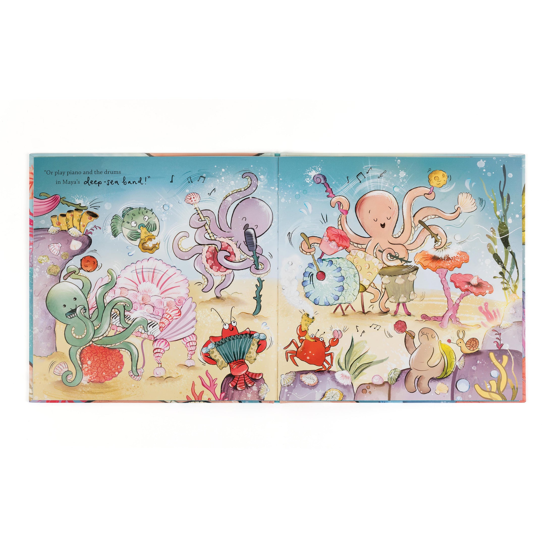 Jellycat Book Odell's Amazing Arms