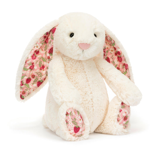Jellycat Blossom Cream Bunny 'Berry' 31cm (Medium)