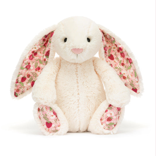 Jellycat Blossom Cream Bunny 'Berry' 31cm (Medium)