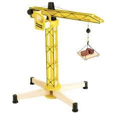 Wooden Crane  Pin Toy