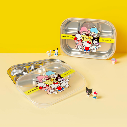 GROSMIMI SANRIO Stainless Baby Food Tray