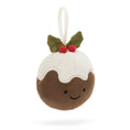 Load image into Gallery viewer, Jellycat festive folly christmas pudding
