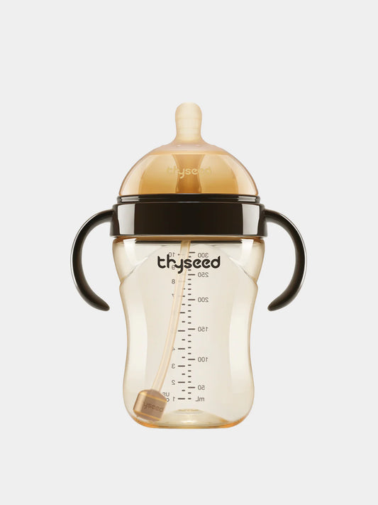 Thyseed PPSU Baby Bottle with Handles 300ml