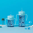 Load image into Gallery viewer, GROSMIMI PPSU Straw cup 200ml/300ml WHALE
