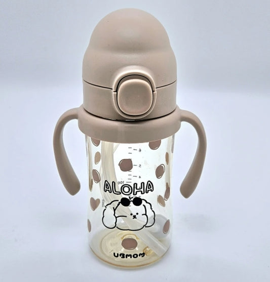 UBMOM ALOHA DOG PPSU STRAW CUP 200ML/280ML