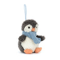 Load image into Gallery viewer, Jellycat Peanut Penguin Decoration 10cm
