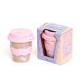 Load image into Gallery viewer, Purple Unicorn Babychino Cup 4oz
