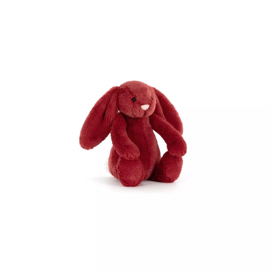 Jellycat Bashful Bunny Plush 18 cm – Redcurrant