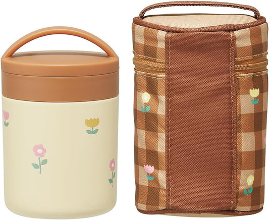 Skater Insulated Soup Jar – brown Mofumo Friends, 300ml