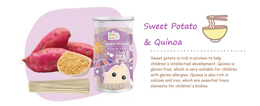 Baby Basic Sunshine QQ Noodle - Sweet Potato & Quinoa