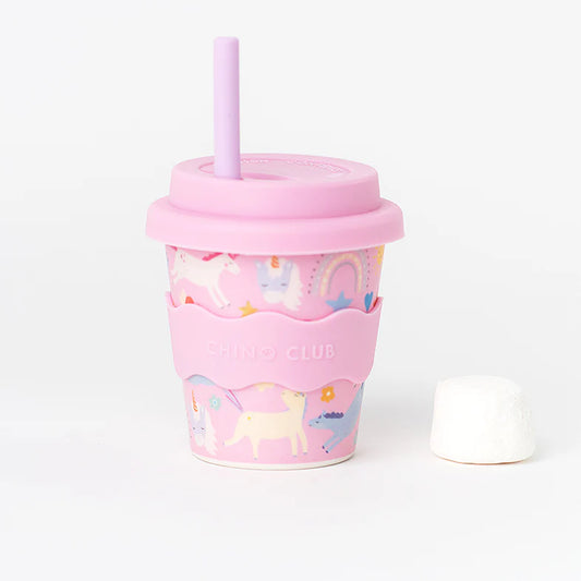Pink Unicorn Babychino Cup 4oz/8oz
